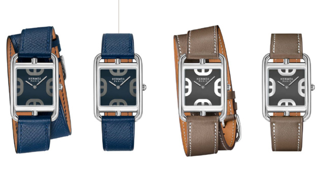 Hermès Cape Cod : un séduisant cadran laqué en hommage au maillon Chaine d'ancre