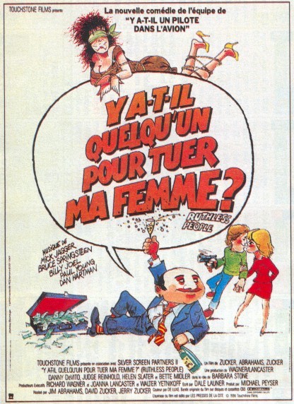 Y a-t-il quelqu'un pour tuer ma femme ? DR