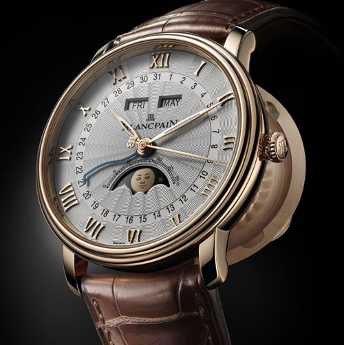 Blancpain Villeret Phase de Lune : retour d’un grand classique ! Blancpain Villeret Phase de Lune : retour d’un grand classique !