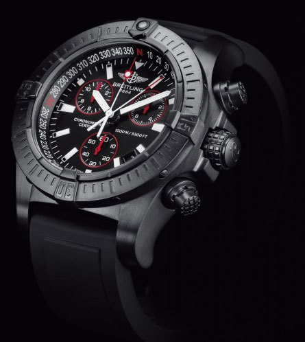 Breitling Avenger Seawolf Chrono Blacksteel