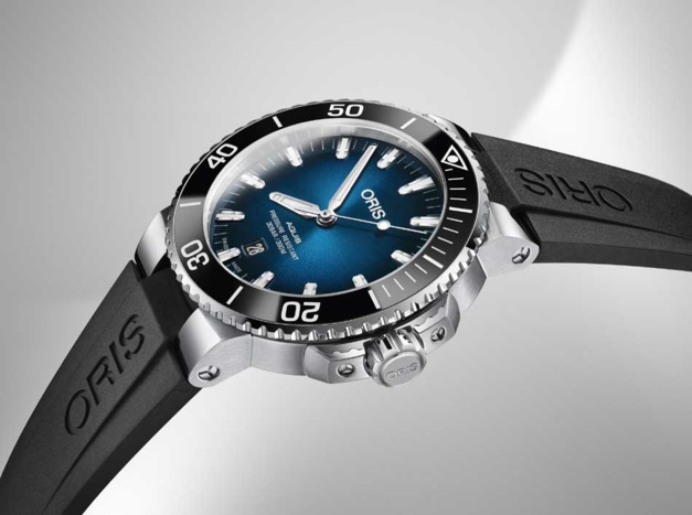 Oris Clipperton Limited Edition : cadran bleu lagon