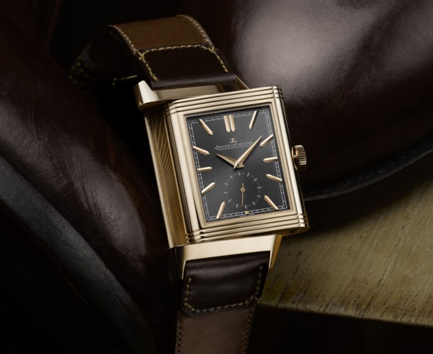 Reverso Tribute Duoface sur bracelet en cordovan Casa Fagliano Reverso Tribute Duoface sur bracelet en cordovan Casa Fagliano