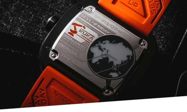 SevenFriday Kuka III : orange mécanique SevenFriday Kuka III : orange mécanique