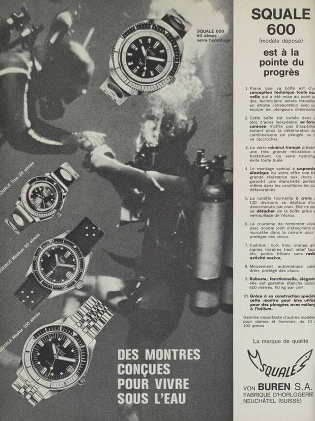 Squale : des montres de légende portées par les plus grands plongeurs Squale : des montres de légende portées par les plus grands plongeurs