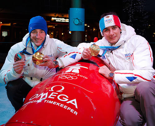 Deux Omega Seamaster Planet Ocean pour deux médaillés d’or français