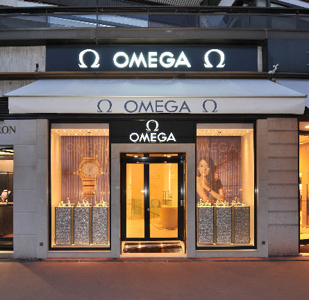 Omega ouvre une nouvelle boutique à Cannes, sur la Croisette