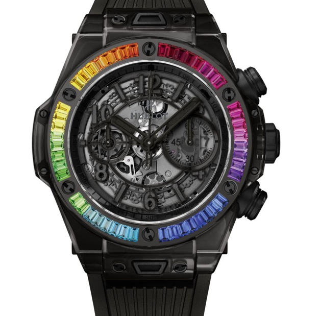 Hublot Big Bang All Black Sapphire Rainbow Hublot Big Bang All Black Sapphire Rainbow