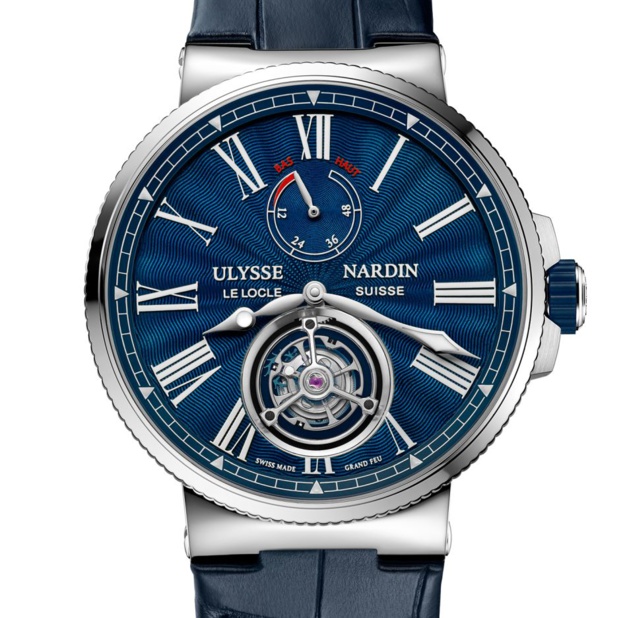 Ulysse Nardin Marine Tourbillon : un tourbillon sportif en acier à moins de 30.000 euros