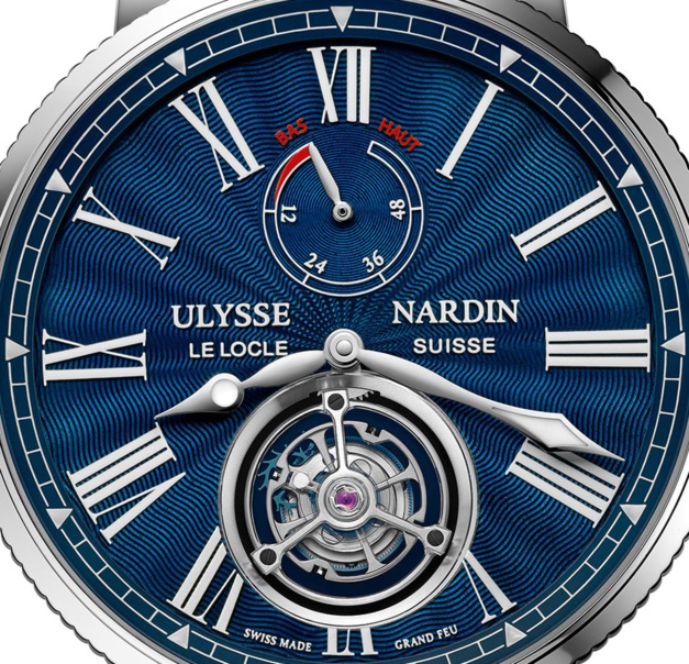 Ulysse Nardin Marine Tourbillon : un tourbillon sportif en acier à moins de 30.000 euros