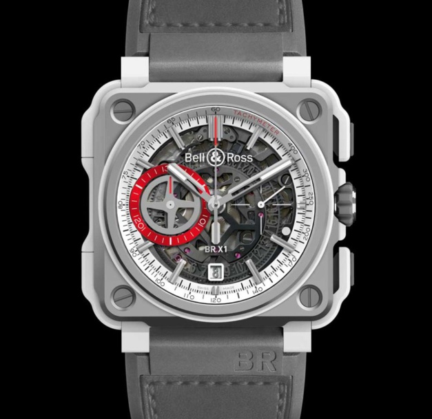 Bell & Ross BR-X1 White Hawk : chrono squelette très aérien Bell & Ross BR-X1 White Hawk : chrono squelette très aérien