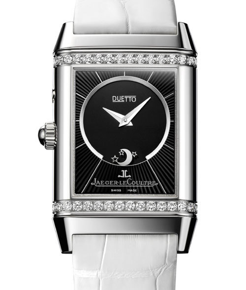 Reverso Duetto Duo : le jour et la nuit, pour un second fuseau horaire étincelant Reverso Duetto Duo : le jour et la nuit, pour un second fuseau horaire étincelant