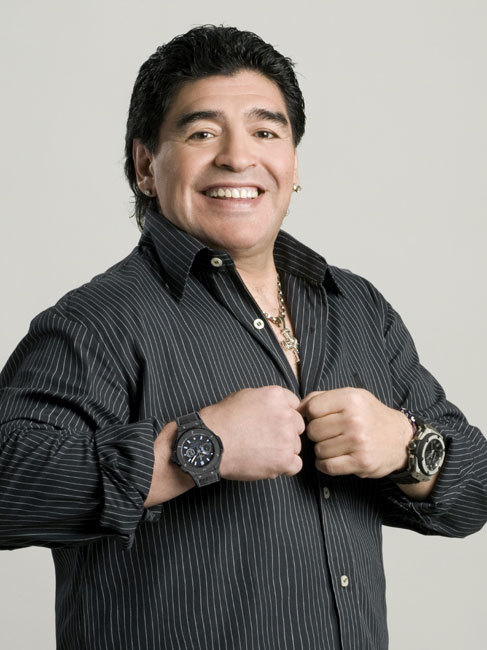 Diego Maradona devient ambassadeur Hublot : une équipe de choc !