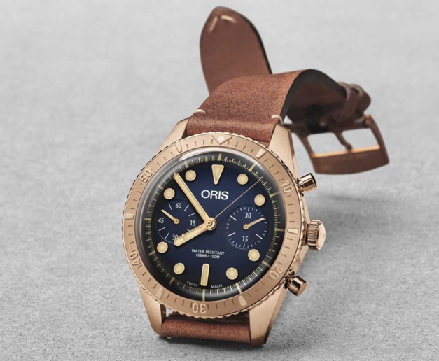 Oris : un chrono en bronze en l'honneur de Carl Brashear