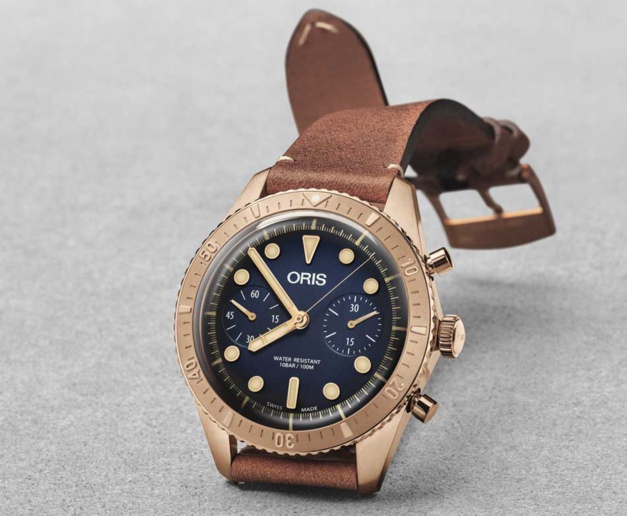 Oris : un chrono en bronze en l'honneur de Carl Brashear Oris : un chrono en bronze en l'honneur de Carl Brashear