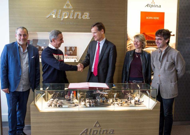 Alpina partenaire de la ville de Chamonix