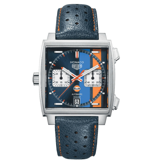 TAG Heuer Monaco Gulf Racing : retour d'une icone TAG Heuer Monaco Gulf Racing : retour d'une icone