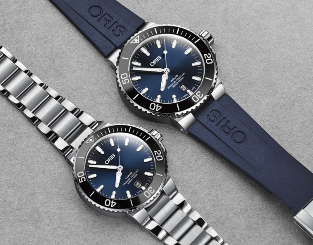 Oris Aquis Date : plus petite, mais aussi plus chic !