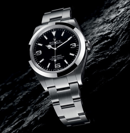 La Rolex  Explorer 36 mm devient la Rolex Explorer 39 mm… : à chacun son sommet