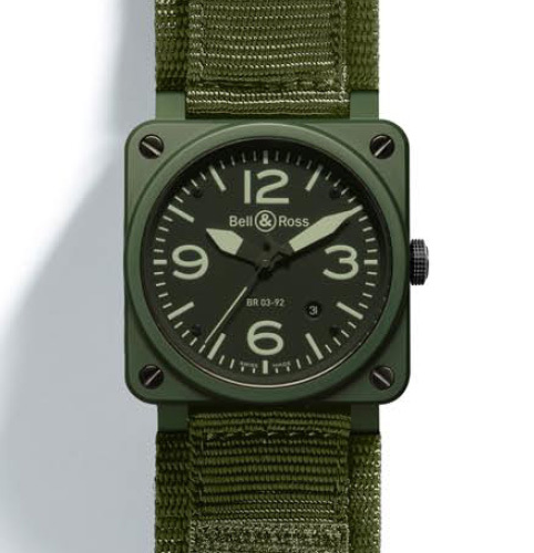 Bell&Ross Instrument BR 03-92 Military ceramic : de l’art du camouflage militaire Bell&Ross Instrument BR 03-92 Military ceramic : de l’art du camouflage militaire