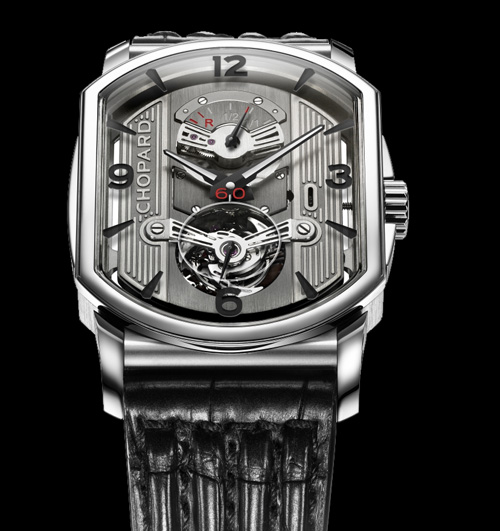 Chopard L.U.C Engine One Tourbillon : une pièce hors-norme usinée comme un bloc moteur Chopard L.U.C Engine One Tourbillon : une pièce hors-norme usinée comme un bloc moteur