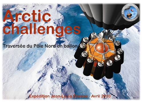 Zenith retourne au pôle Nord à bord du ballon piloté par l’explorateur Jean-Louis Etienne