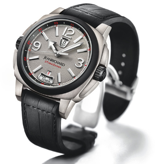 JeanRichard : une invitation aux voyages avec la 2TimeZones Zirconium JeanRichard : une invitation aux voyages avec la 2TimeZones Zirconium