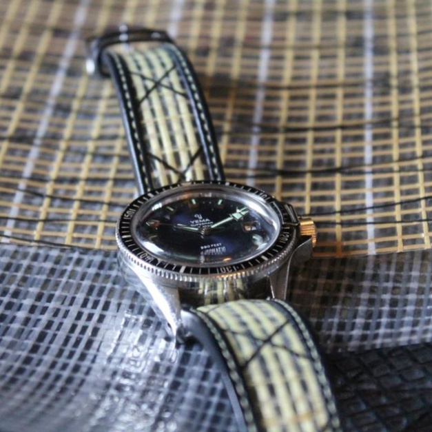 La Rochelle : le bracelet-montre en toile de voile d'Avel & Men La Rochelle : le bracelet-montre en toile de voile d'Avel & Men