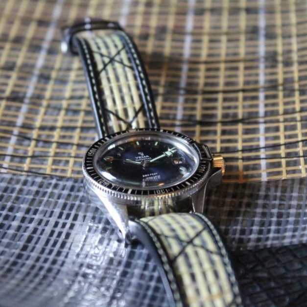 La Rochelle : le bracelet-montre en toile de voile d'Avel & Men