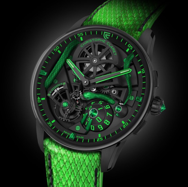 Christophe Claret Maestro Mamba : l'heure venimeuse Christophe Claret Maestro Mamba : l'heure venimeuse