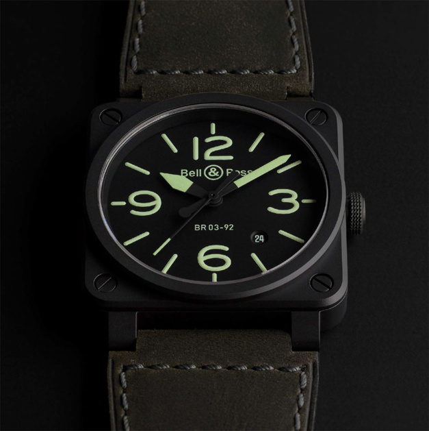 Bell & Ross BR03-92 Nightlum : encore plus lumineuse ! Bell & Ross BR03-92 Nightlum : encore plus lumineuse !