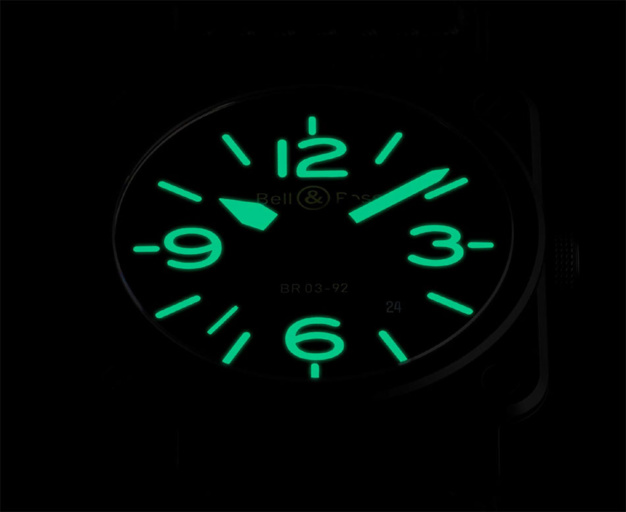 Bell & Ross BR03-92 Nightlum : encore plus lumineuse ! Bell & Ross BR03-92 Nightlum : encore plus lumineuse !