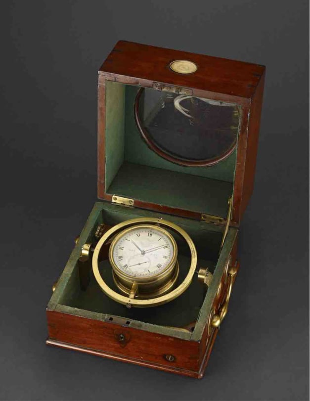 Un chronomètre de marine parmi les 100 objets qui ont marqué l'évolution du monde Un chronomètre de marine parmi les 100 objets qui ont marqué l'évolution du monde