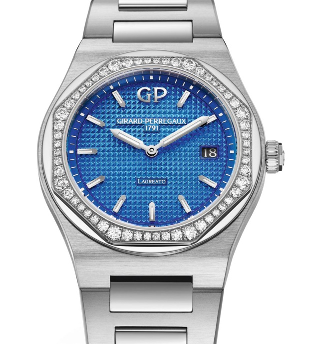 Girard-Perregaux Laureato 34 mm : quand le quartz se dévoile Girard-Perregaux Laureato 34 mm : quand le quartz se dévoile