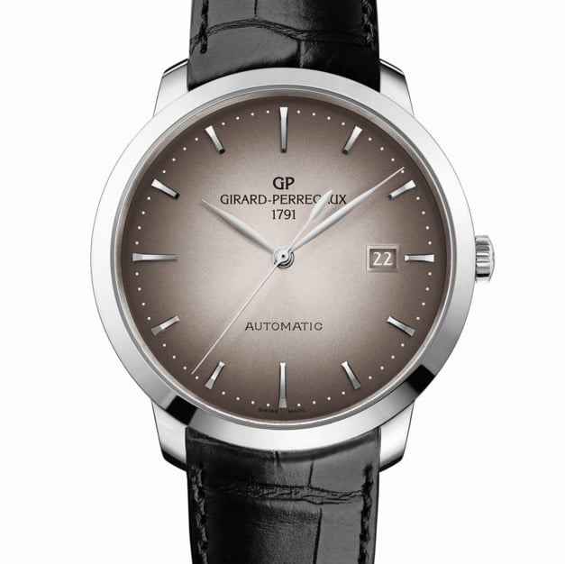 Girard-Perregaux 1966 : un cadran fumé sur version acier Girard-Perregaux 1966 : un cadran fumé sur version acier