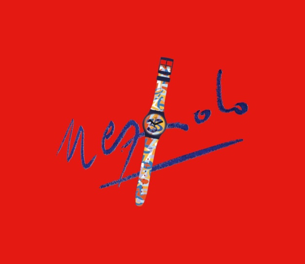 Une Swatch Ugo Nespolo pour les 35 ans de la "seconde montre" Une Swatch Ugo Nespolo pour les 35 ans de la "seconde montre"