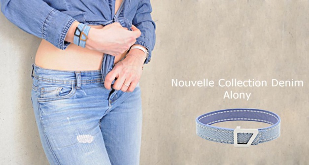 Alony : lancement d'un bracelet en denim Alony : lancement d'un bracelet en denim