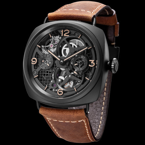 Officine Panerai Radiomir Tourbillon GMT Ceramica Lo Scienziato Officine Panerai Radiomir Tourbillon GMT Ceramica Lo Scienziato