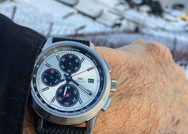 Quand l'Ingénieur d'IWC fait le tour du Salon de l'Auto de Genève Quand l'Ingénieur d'IWC fait le tour du Salon de l'Auto de Genève