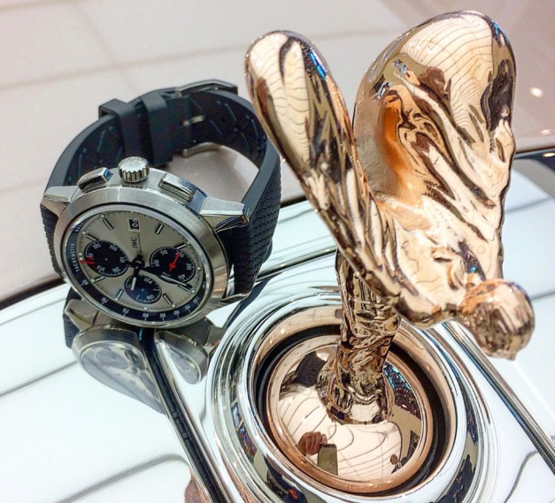 Quand l'Ingénieur d'IWC fait le tour du Salon de l'Auto de Genève Quand l'Ingénieur d'IWC fait le tour du Salon de l'Auto de Genève