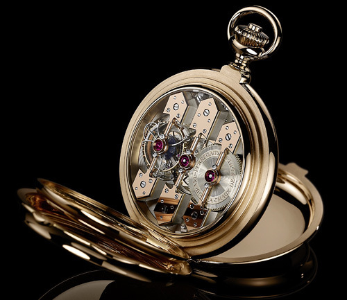 Montre de poche Girard-Perregaux Tourbillon sous trois Ponts d’or : une invitation à voyager dans le temps