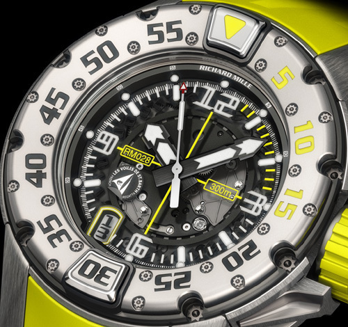 Richard Mille RM 028 Les Voiles de St Barth : une plongeuse d’exception Richard Mille RM 028 Les Voiles de St Barth : une plongeuse d’exception