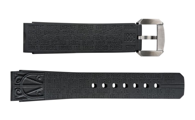 Saint-Honoré : un bracelet de montre avec de la poudre de la Tour Eiffel Saint-Honoré : un bracelet de montre avec de la poudre de la Tour Eiffel