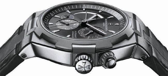 Vacheron Constantin Overseas Dual Time automatique acier et titane Vacheron Constantin Overseas Dual Time automatique acier et titane