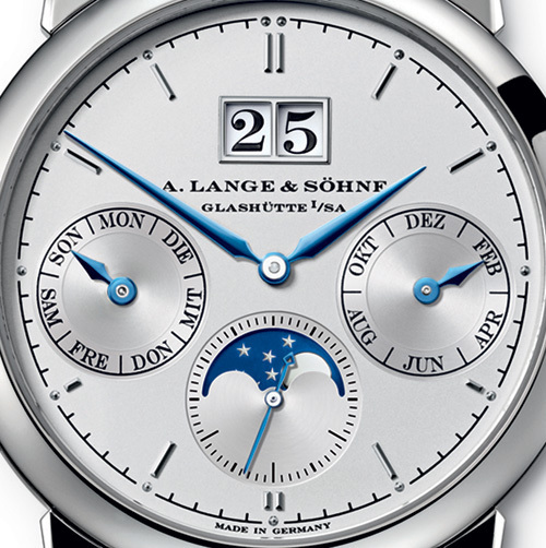 Lange & Söhne Saxonia Calendrier Annuel : belle tout simplement…