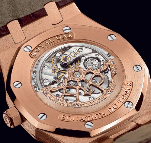 Audemars Piguet propose une Royal Oak dotée de l’équation du temps… Audemars Piguet propose une Royal Oak dotée de l’équation du temps…