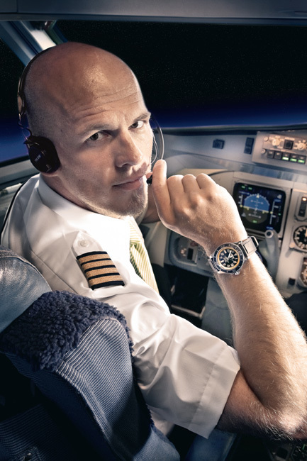 Herbert Nitsch et sa Breitling Superocean