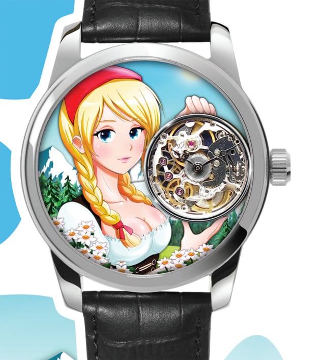 Manga'ch : la montre coquine de Claude Meylan Manga'ch : la montre coquine de Claude Meylan