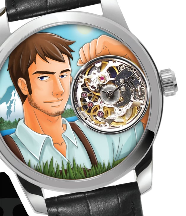 Manga'ch : la montre coquine de Claude Meylan Manga'ch : la montre coquine de Claude Meylan