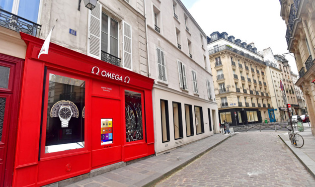Omega : un pop-up store dans le Marais entièrement dédié au bracelet Nato