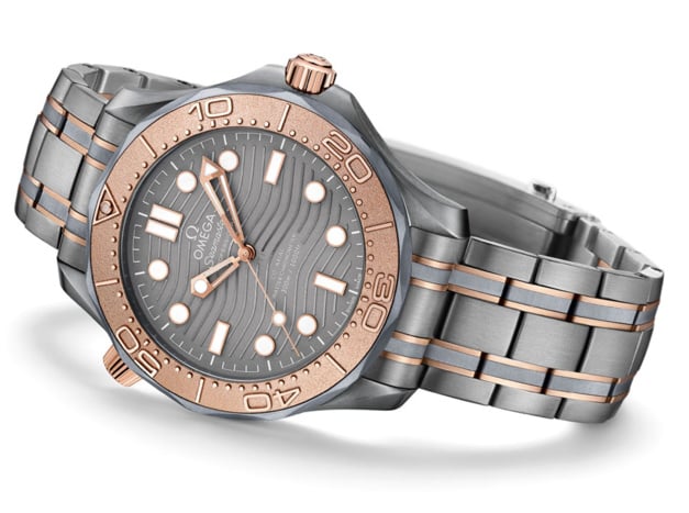 Omega Seamaster Diver 300M : trois métaux pour une plongeuse Omega Seamaster Diver 300M : trois métaux pour une plongeuse